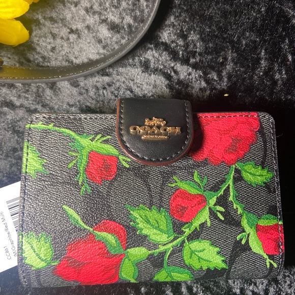 Coach bag & wallet - Gorgeous floral purse w/ matching wallet (sold as a set) - Picture 9 of 16